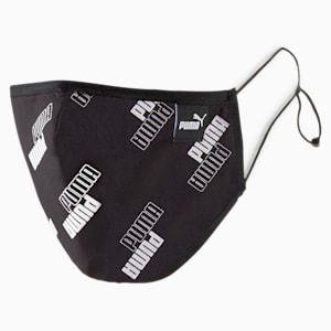 Masque PUMA Core pour le visage (ensemble de 2), Puma Black-Limestone-AOP, extralarge